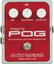 Pedal de armonización Electro harmonix Micro POG