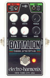 Preamplificador para bajo Electro harmonix Nano Battalion Bass Preamp & Overdrive