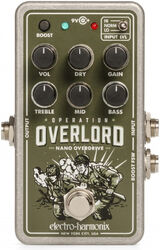 Pedal overdrive / distorsión / fuzz Electro harmonix Nano Operation Overlord Allied Overdrive