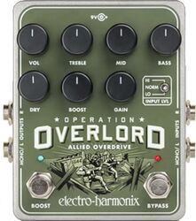 Pedal overdrive / distorsión / fuzz Electro harmonix Operation Overlord Allied Overdrive