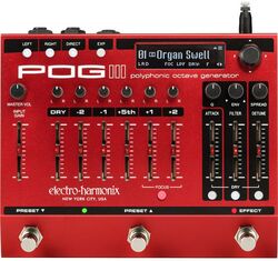 Pedal de armonización Electro harmonix POG3 XO POLYPHONIC OCTAVE GENERATOR