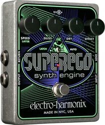 Pedal de chorus / flanger / phaser / modulación / trémolo Electro harmonix Superego Synth Engine