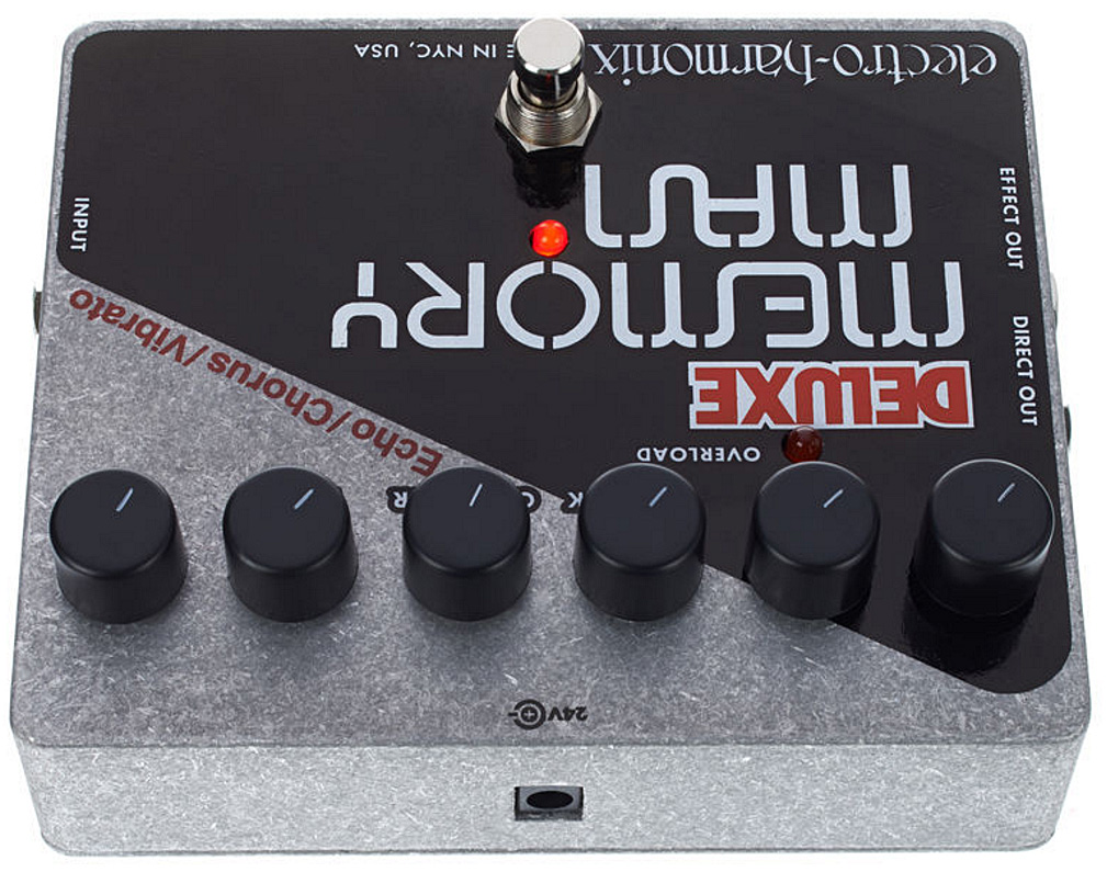 Electro Harmonix Deluxe Memory Man Analog Delay Chorus Vibrato - Pedal de reverb / delay / eco - Variation 3