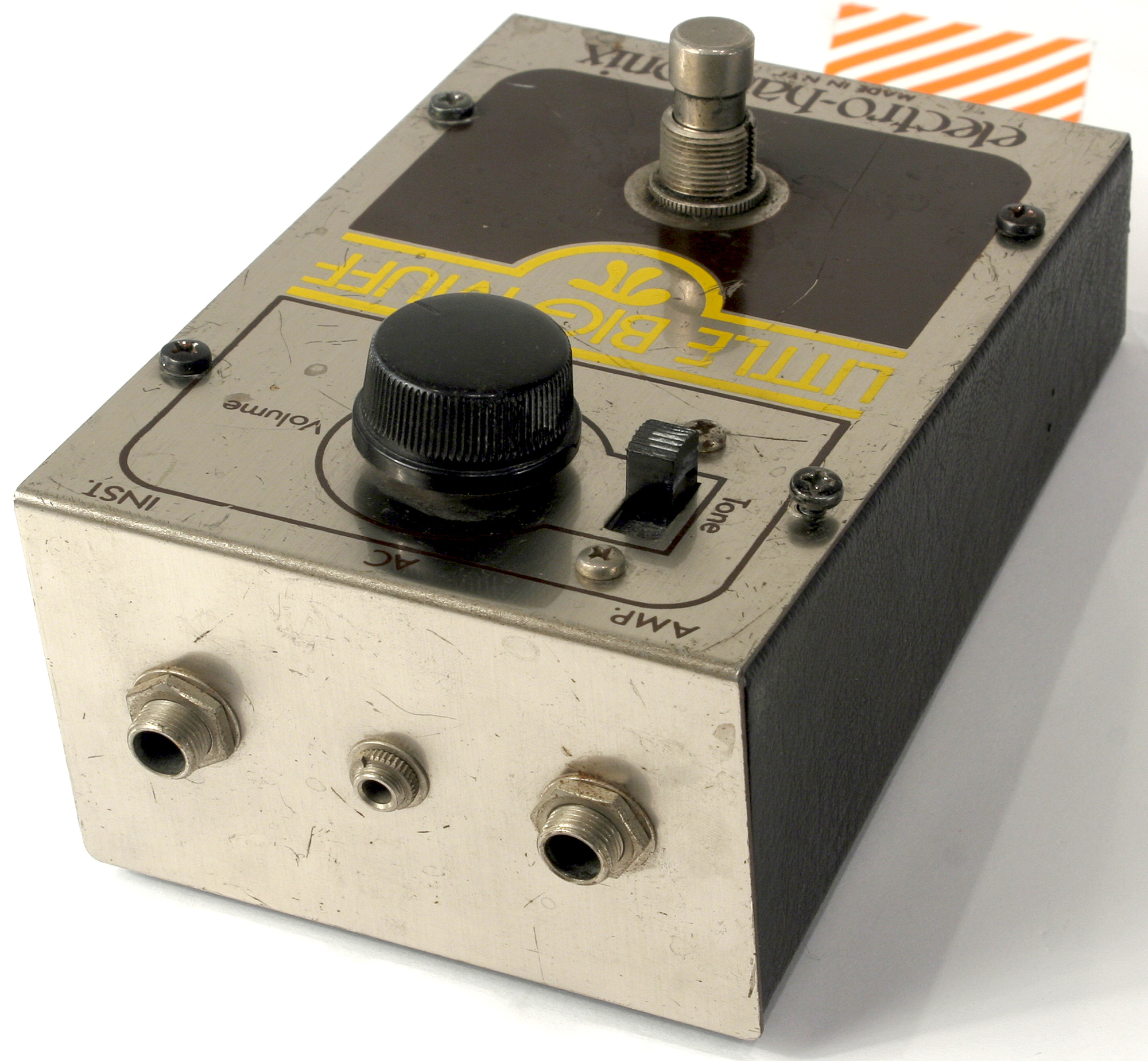 Electro Harmonix Little Big Muff (vintage 70s) - Pedal overdrive / distorsión / fuzz - Variation 1