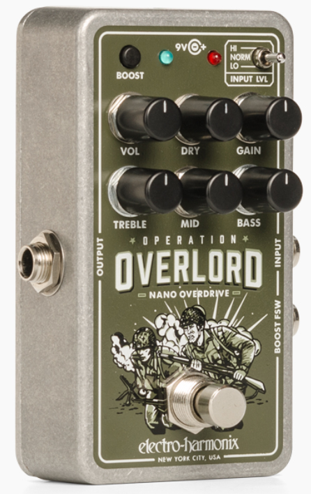 Electro Harmonix Nano Operation Overlord Allied Overdrive - Pedal overdrive / distorsión / fuzz - Variation 1