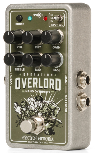 Electro Harmonix Nano Operation Overlord Allied Overdrive - Pedal overdrive / distorsión / fuzz - Variation 2