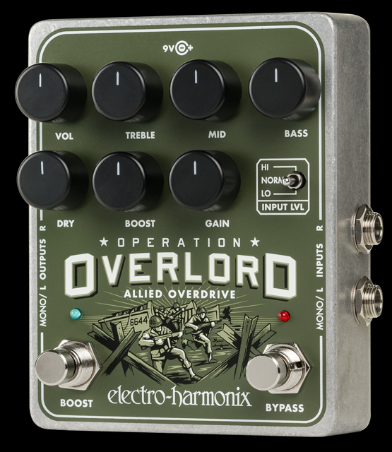 Electro Harmonix Operation Overlord Allied Overdrive - Pedal overdrive / distorsión / fuzz - Variation 1