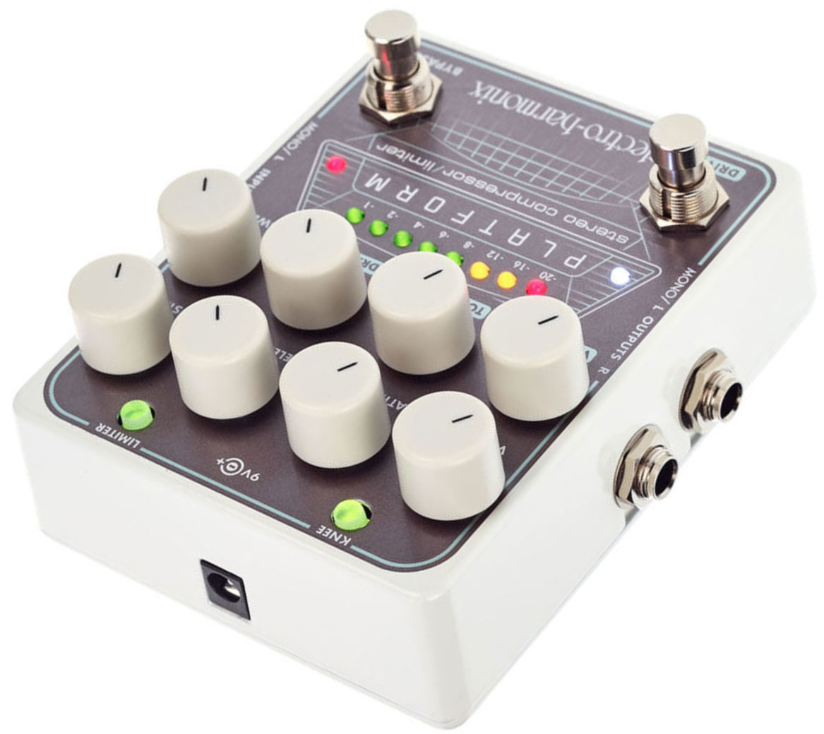 Electro Harmonix Platform Stereo Compressor/limiter Overdrive - Pedal compresor / sustain / noise gate bass - Variation 3
