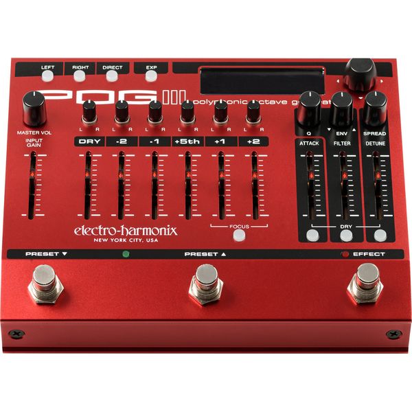 Electro Harmonix Pog3 Xo Polyphonic Octave Generator - Pedal de armonización - Variation 3