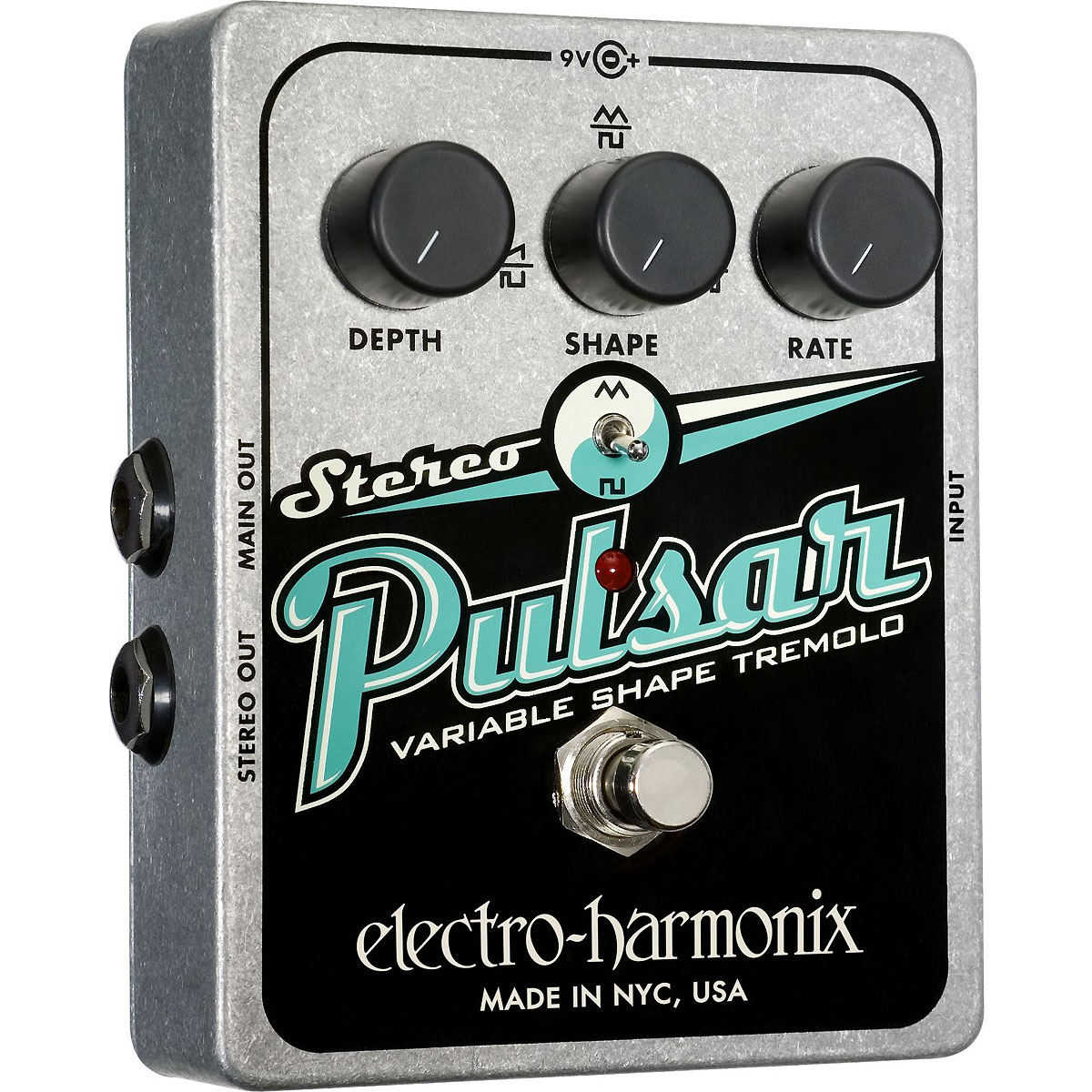 Electro Harmonix Stereo Pulsar Variable Shape Analog Tremolo - Pedal de chorus / flanger / phaser / modulación / trémolo - Variation 1