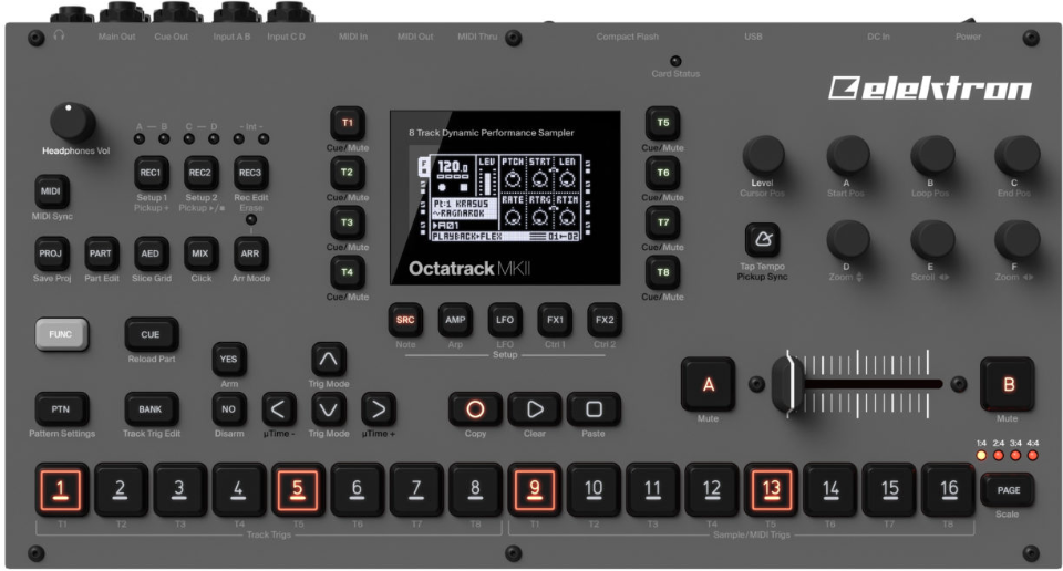 Elektron Octatrack Mkii - Sampler - Main picture