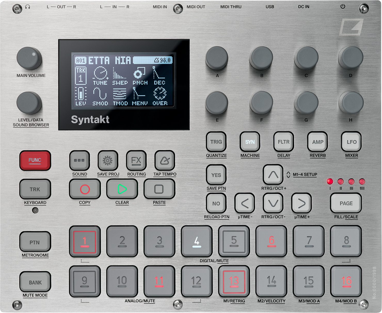 Elektron Syntakt E25 Remix Edition - Sampler - Main picture