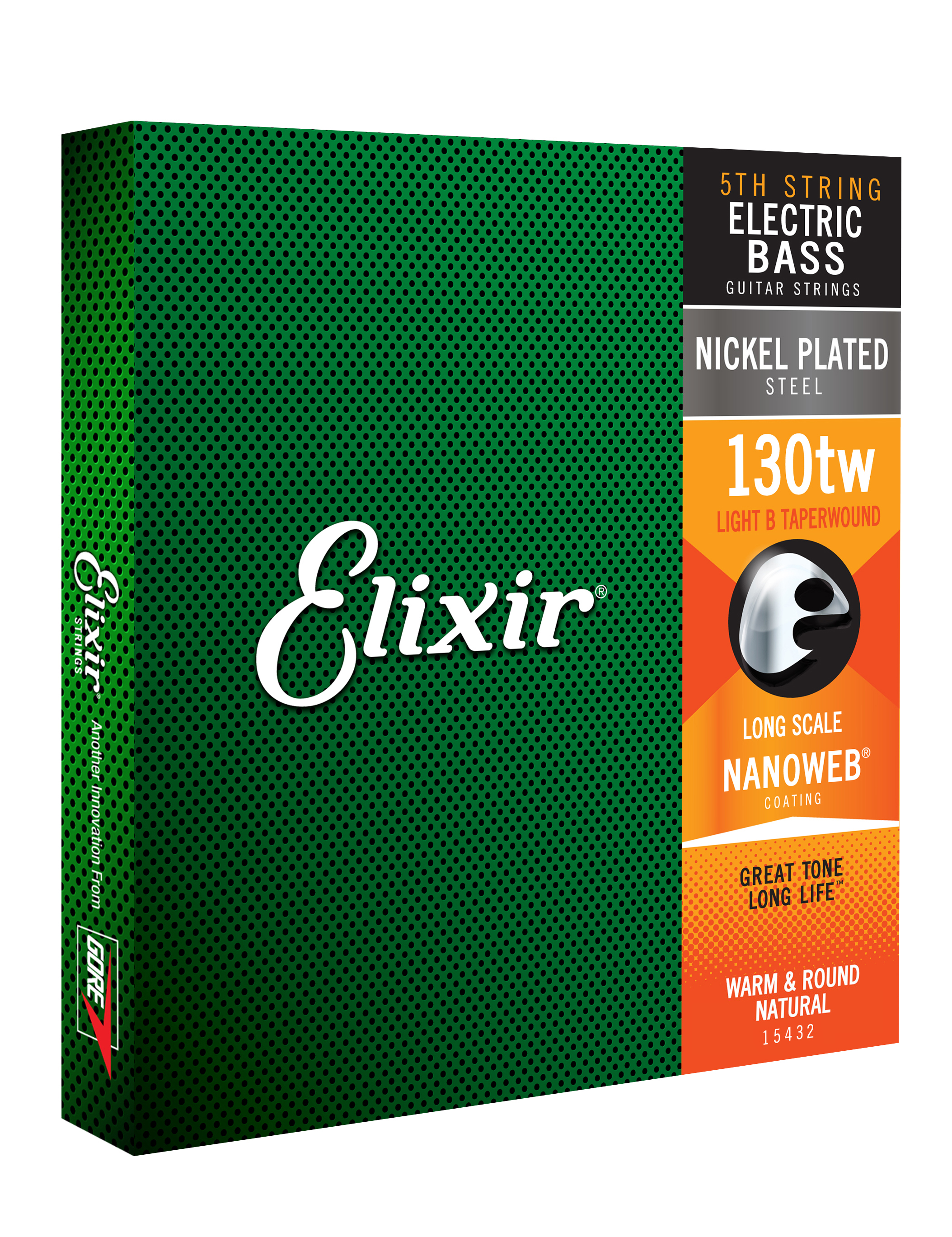 Elixir Corde Au DÉtail Bass (x1) 15432 Nanoweb Nickel Plated 130tw - Cuerdas para bajo eléctrico - Variation 1