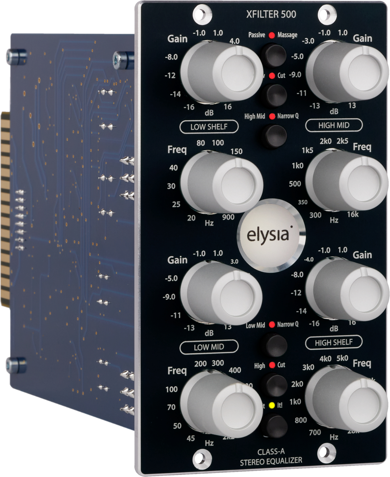 Elysia Xfilter 500 - Equalizador / channel strip - Main picture