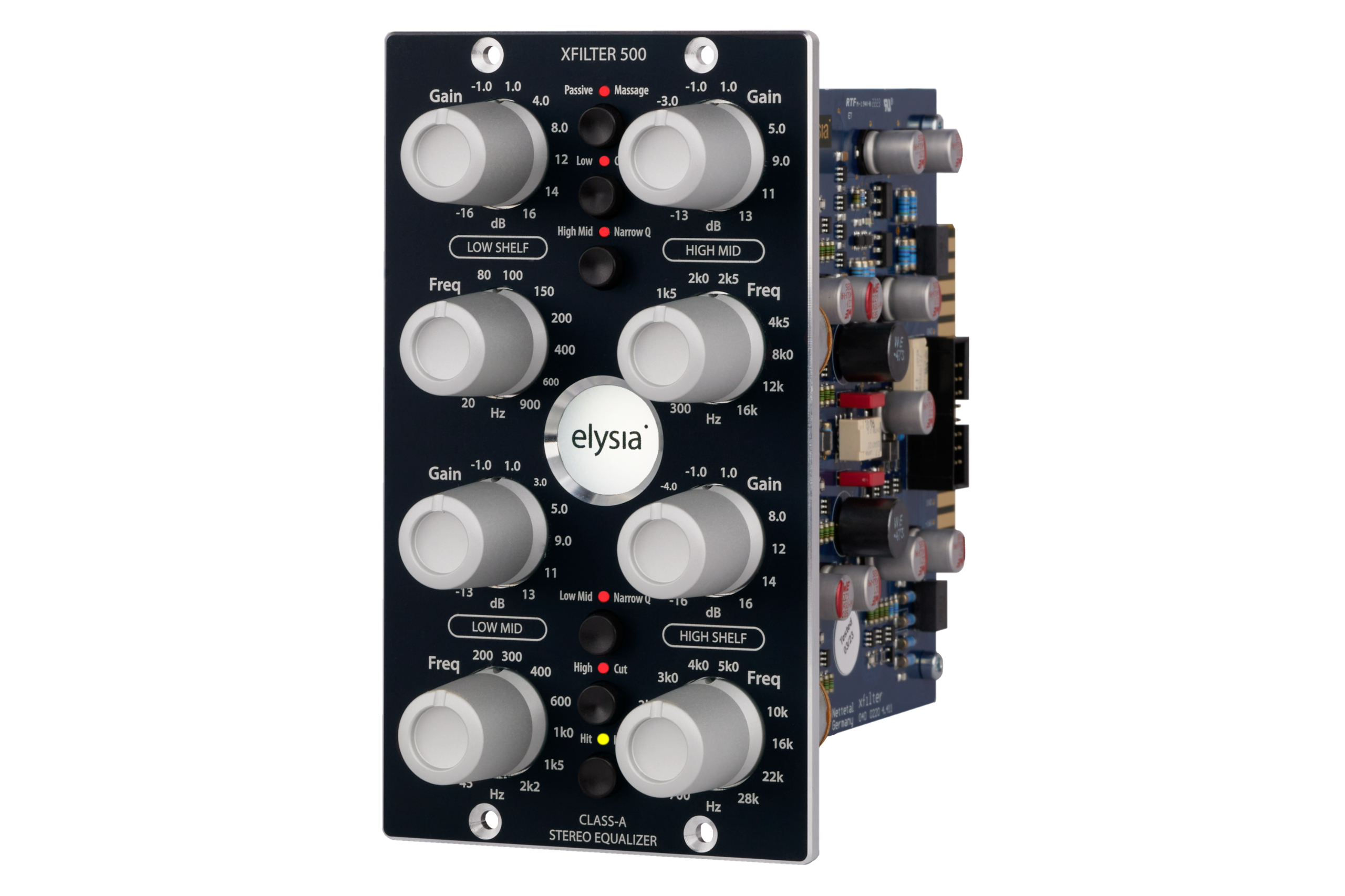 Elysia Xfilter 500 - Equalizador / channel strip - Variation 2