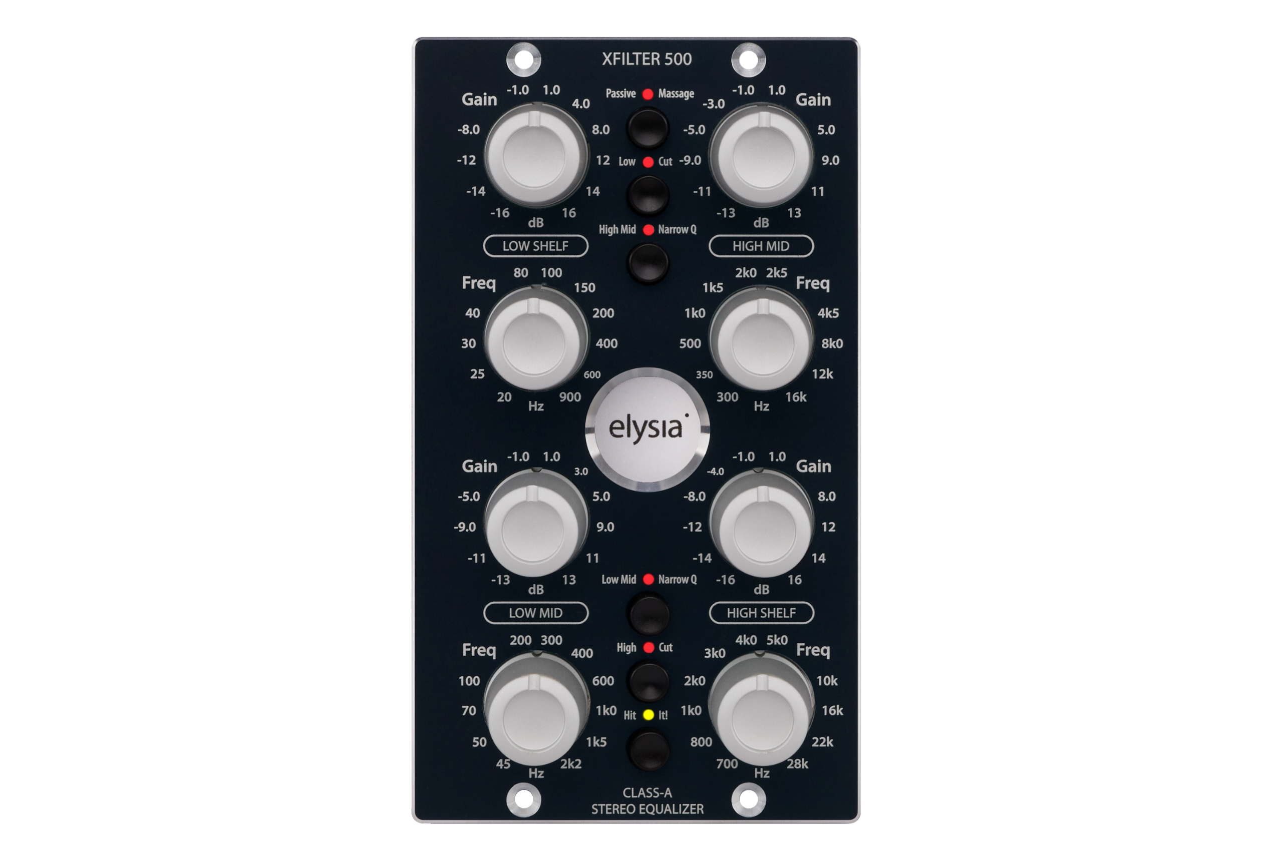 Elysia Xfilter 500 - Equalizador / channel strip - Variation 1