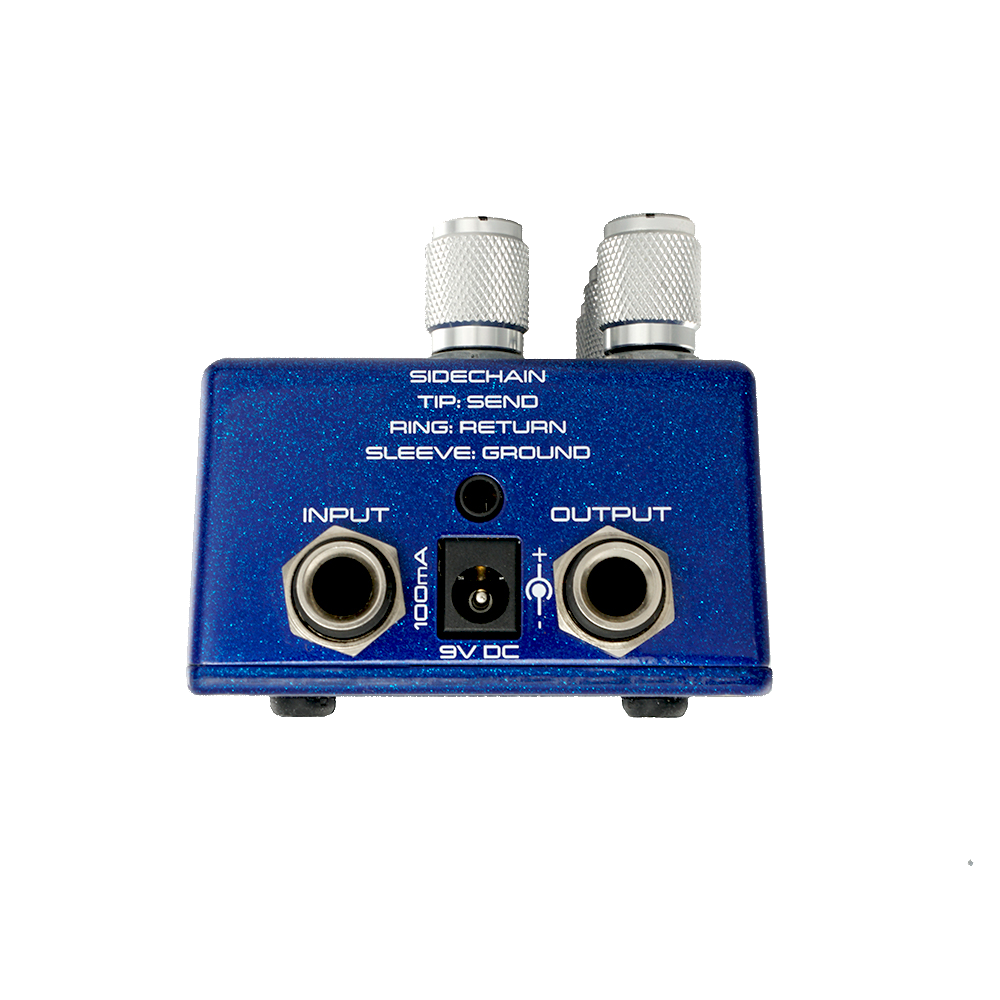 Empress S&d Compressor Bass Blue Sparkle - Pedal compresor / sustain / noise gate - Variation 2