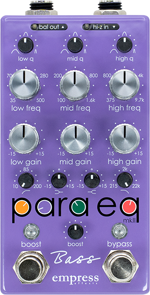 Empress Bass Para Eq - Pedal ecualizador / enhancer - Main picture