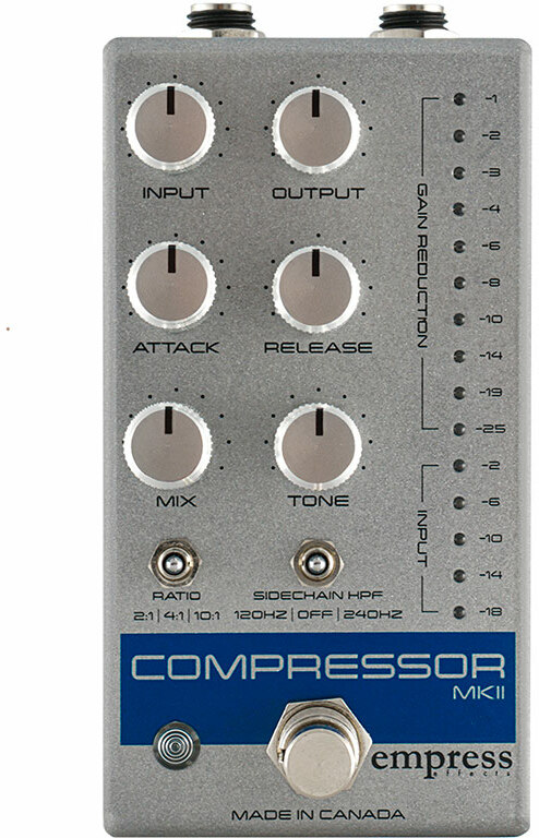 Empress Compressor Mkii Silver - Pedal compresor / sustain / noise gate - Main picture