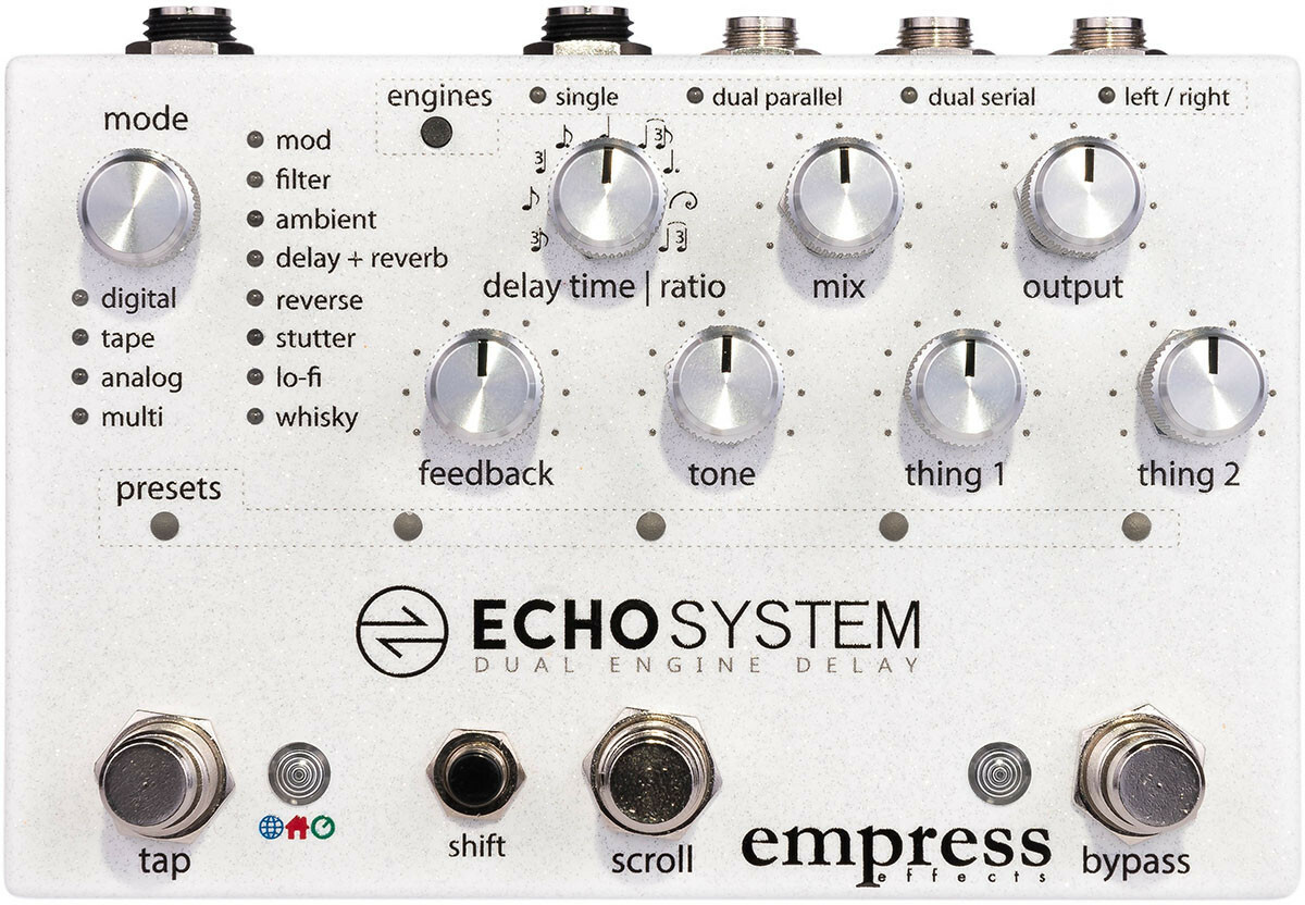 Empress Echosystem Dual Engine Delay - Pedal de reverb / delay / eco - Main picture