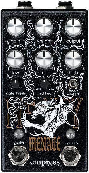Pedal overdrive / distorsión / fuzz Empress Heavy Menace