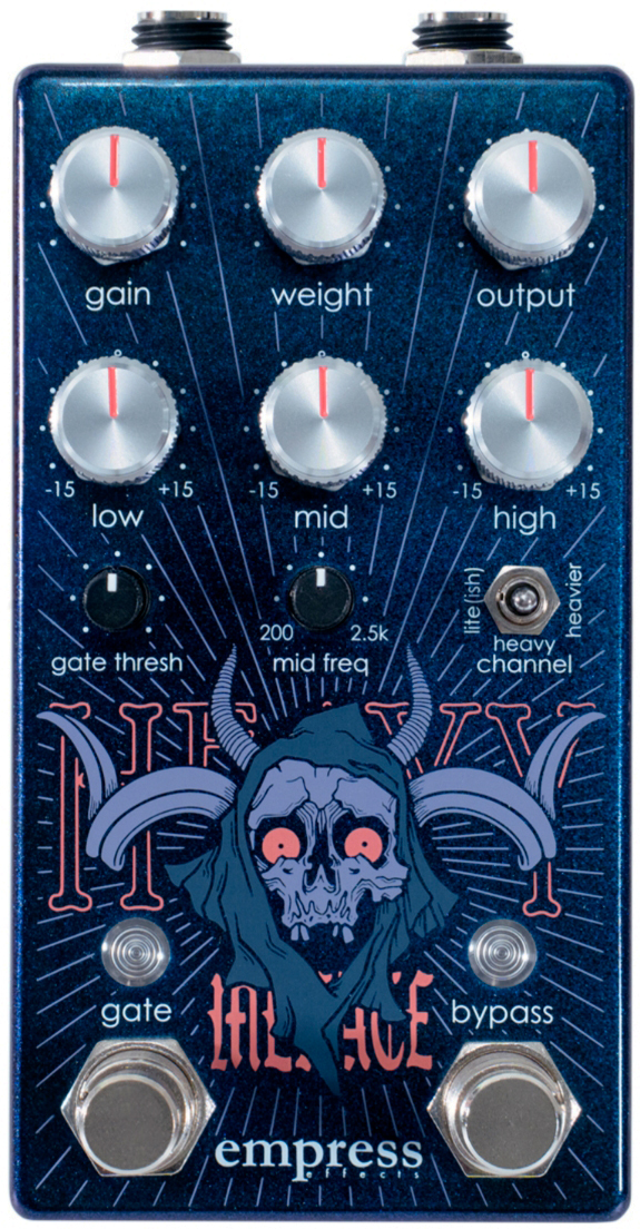 Empress Heavy Menace Distortion Ltd - Pedal overdrive / distorsión / fuzz - Main picture