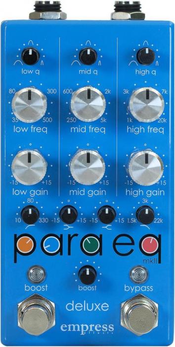 Pedal ecualizador / enhancer Empress ParaEq MKII Deluxe