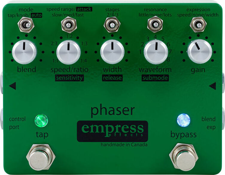 Empress Empress Phaser - Pedal de chorus / flanger / phaser / modulación / trémolo - Main picture