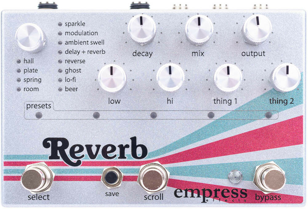 Empress Reverb - Pedal de reverb / delay / eco - Main picture