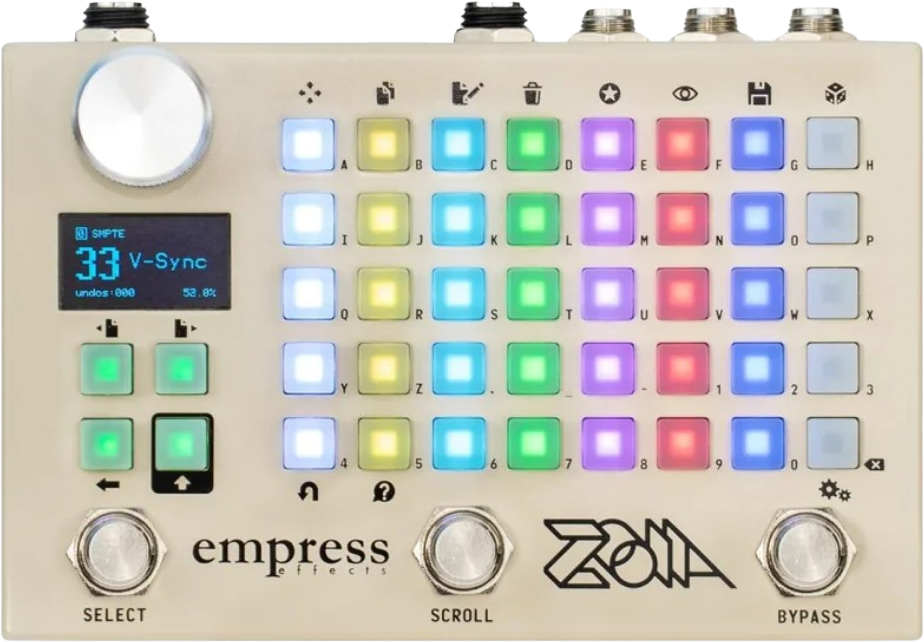Empress Zoia 10k Ltd Beige - Pedal de chorus / flanger / phaser / modulación / trémolo - Main picture