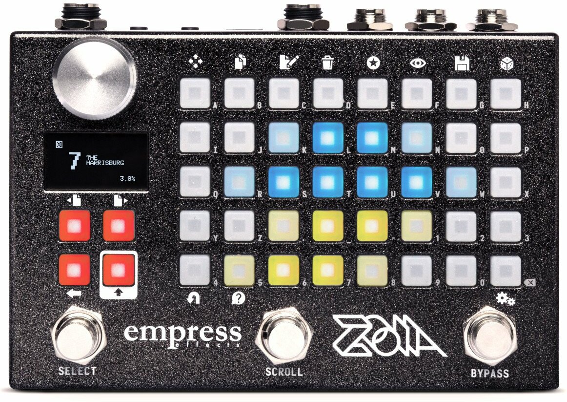 Empress Zoia - Pedal de chorus / flanger / phaser / modulación / trémolo - Main picture