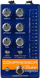 Pedal compresor / sustain / noise gate Empress S&D Compressor Bass - Blue Sparkle