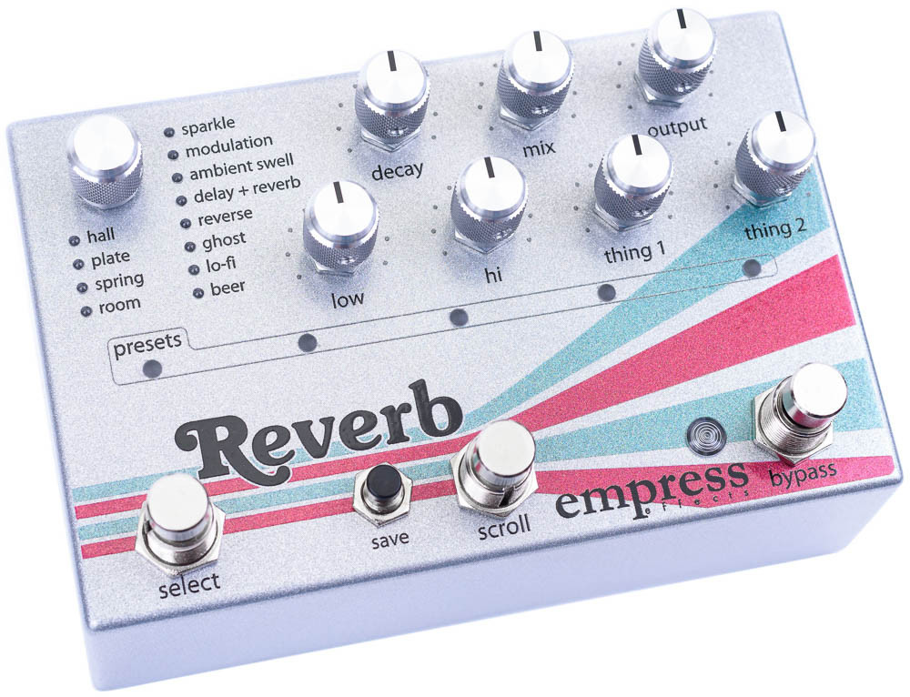 Empress Reverb - Pedal de reverb / delay / eco - Variation 1