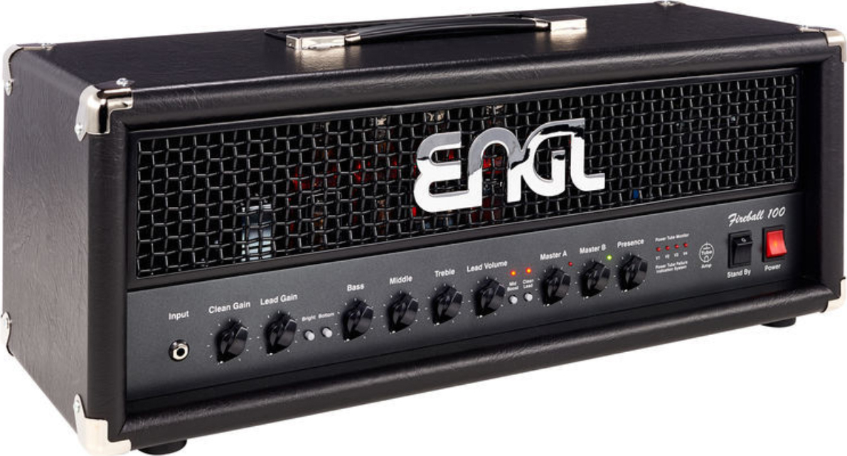Engl Fireball 100 E635 Head 100w 6l6 - Cabezal para guitarra eléctrica - Main picture