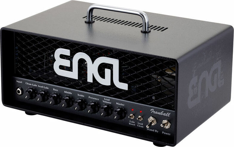 Engl Ironball E606 Head 20w Black - Cabezal para guitarra eléctrica - Main picture