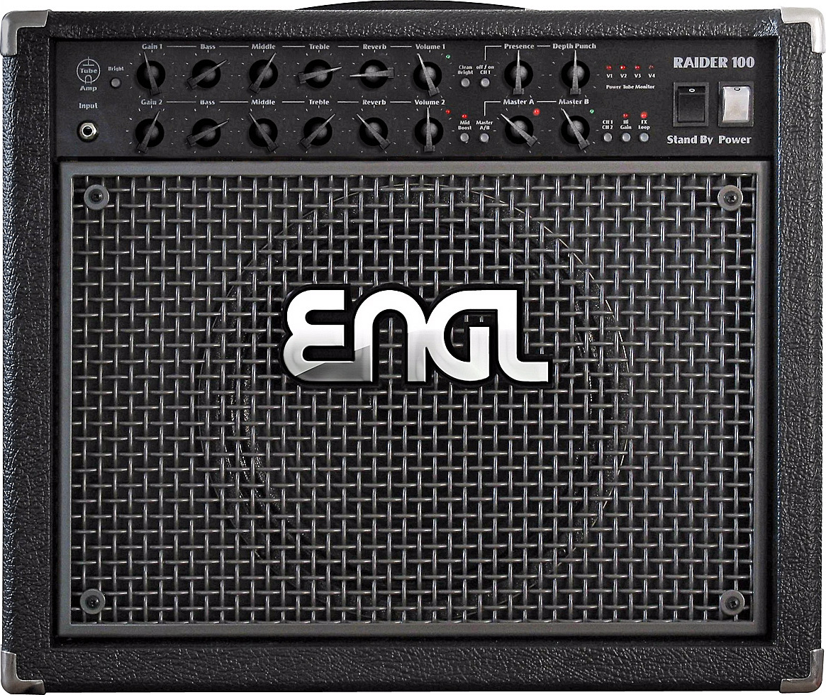 Engl Raider 100 E344 100w 1x12 Black - Combo amplificador para guitarra eléctrica - Main picture