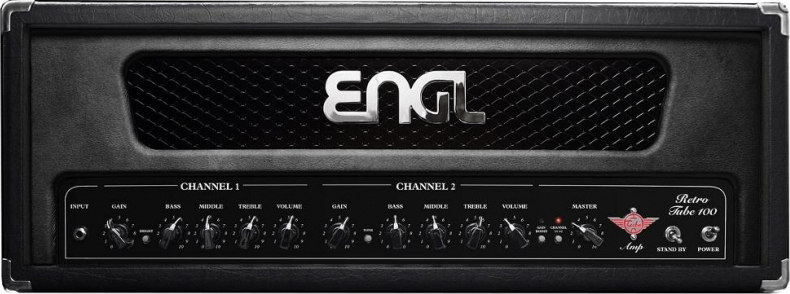 Engl Retro Tube 100 E765 Head 100w Black - Cabezal para guitarra eléctrica - Main picture