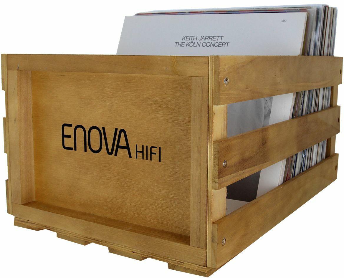 Enova Hifi Caisse Stockage 120 Lp (bois) - Muebles DJ - Main picture