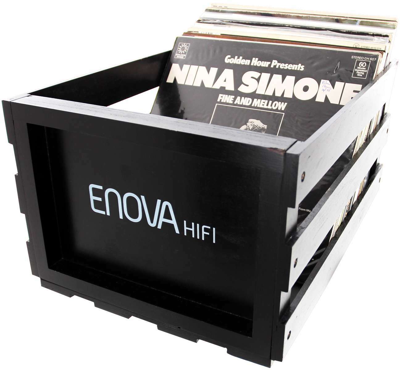 Enova Hifi Caisse Stockage Vinyle 120 Lpa - Muebles DJ - Main picture