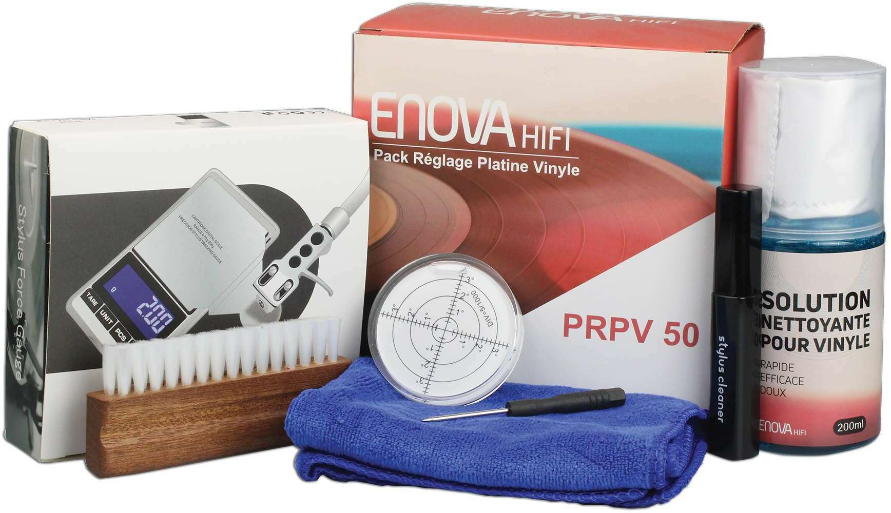 Enova Hifi Pack Reglage Platine Vinyle - Prpv 50 - Kit de limpieza - Main picture
