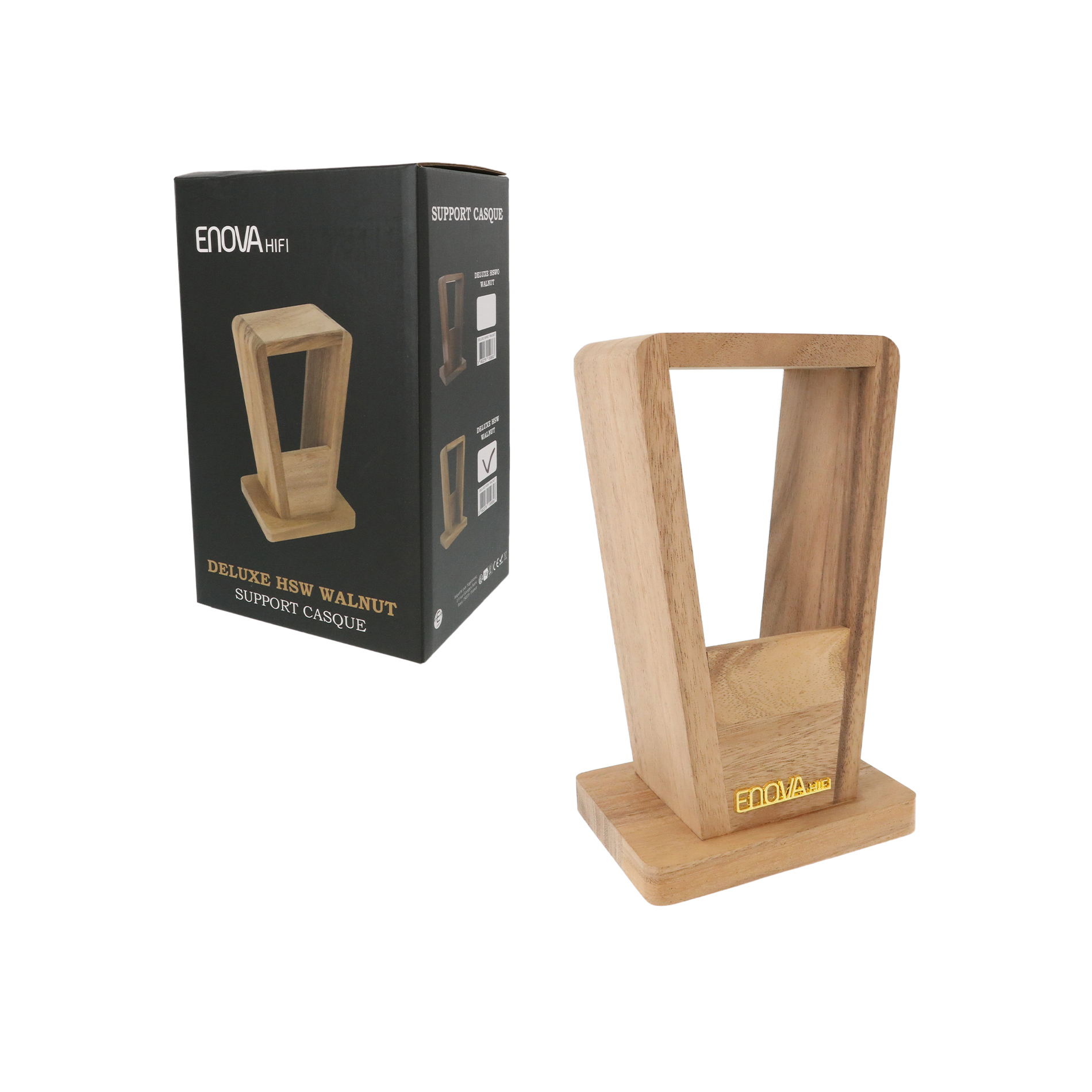 Enova Hifi Deluxe Hsw Walnut - Soporte para casco - Variation 5