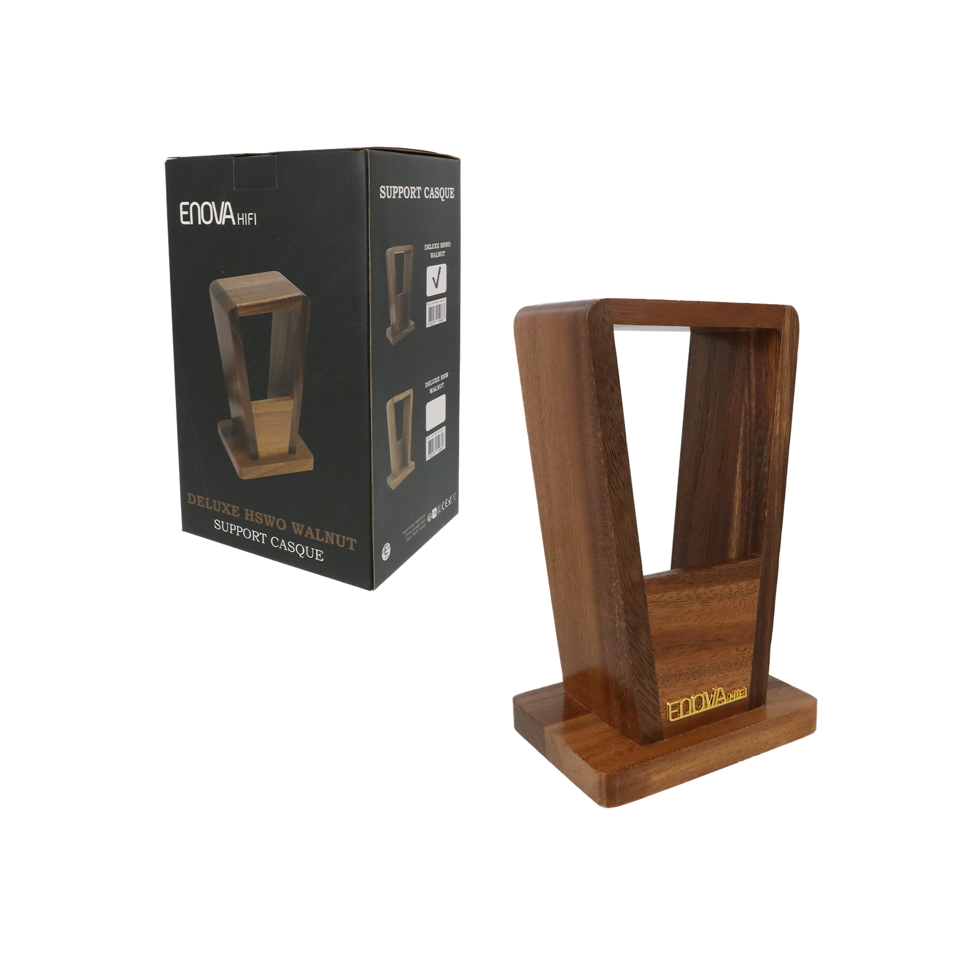 Enova Hifi Deluxe Hswo Walnut - Soporte para casco - Variation 4