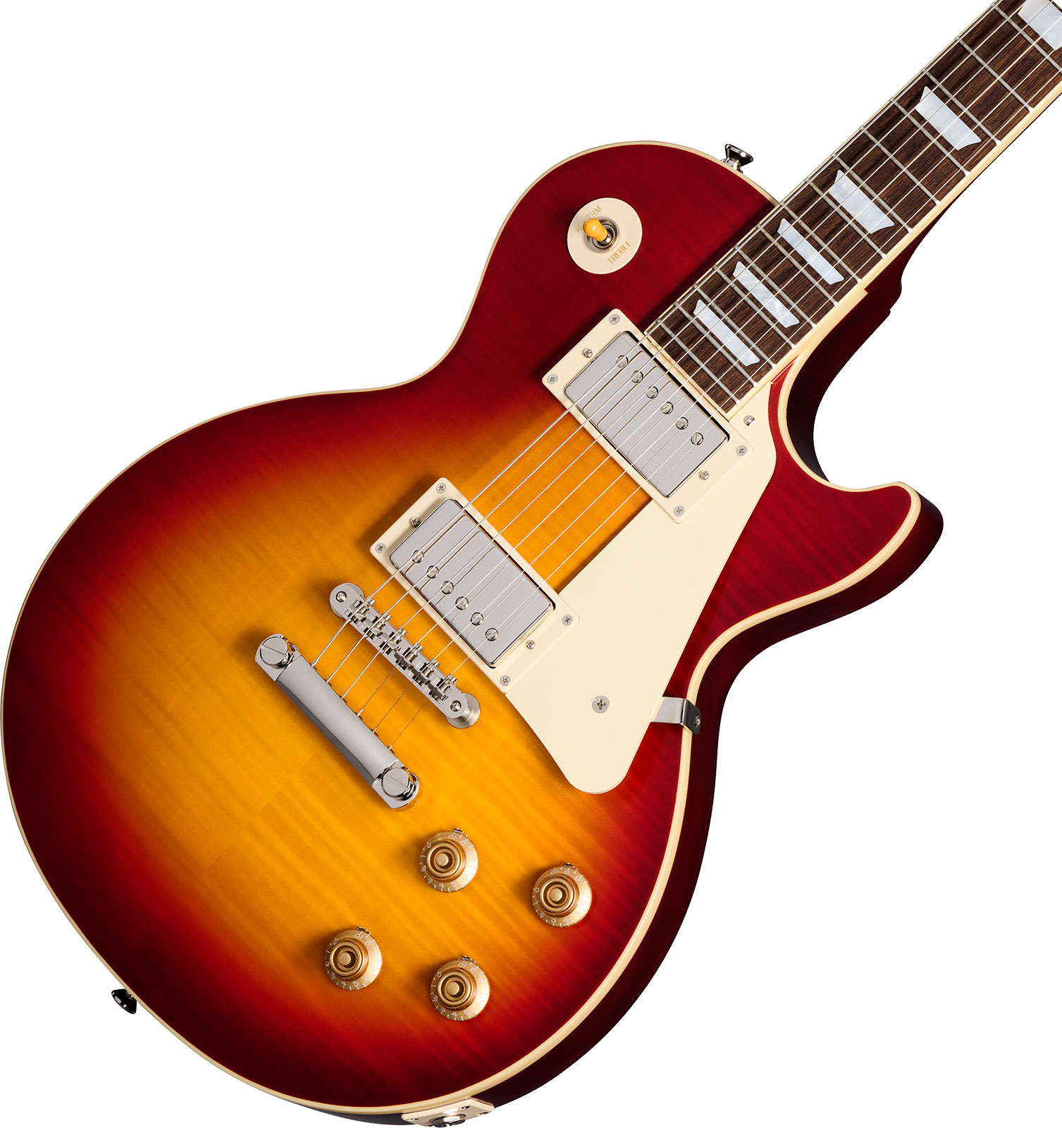 Epiphone 1959 Les Paul Standard Inspired By 2h Gibson Ht Lau - Vos Factory Burst - Guitarra eléctrica de corte único. - Variation 3