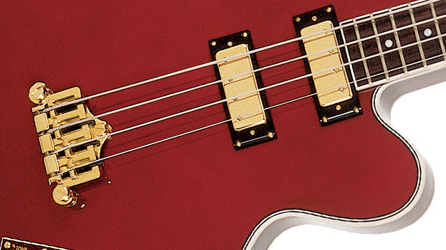 Epiphone Allen Woody Rumblekat Bass Signature Short Scale Rw - Wine Red - Bajo eléctrico semi caja - Variation 1