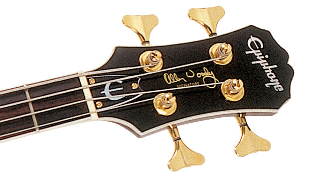 Epiphone Allen Woody Rumblekat Bass Signature Short Scale Rw - Wine Red - Bajo eléctrico semi caja - Variation 2