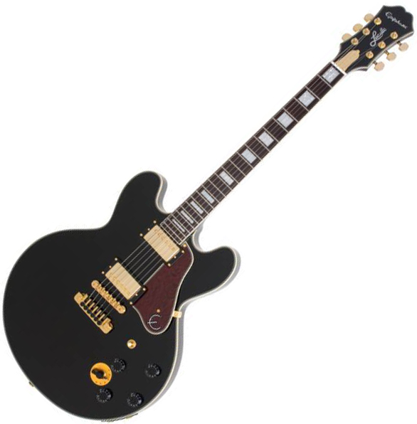 Epiphone B.b. King Lucille Gh - Ebony - Guitarra eléctrica semi caja - Variation 2