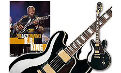 Epiphone B.b. King Lucille Gh - Ebony - Guitarra eléctrica semi caja - Variation 3