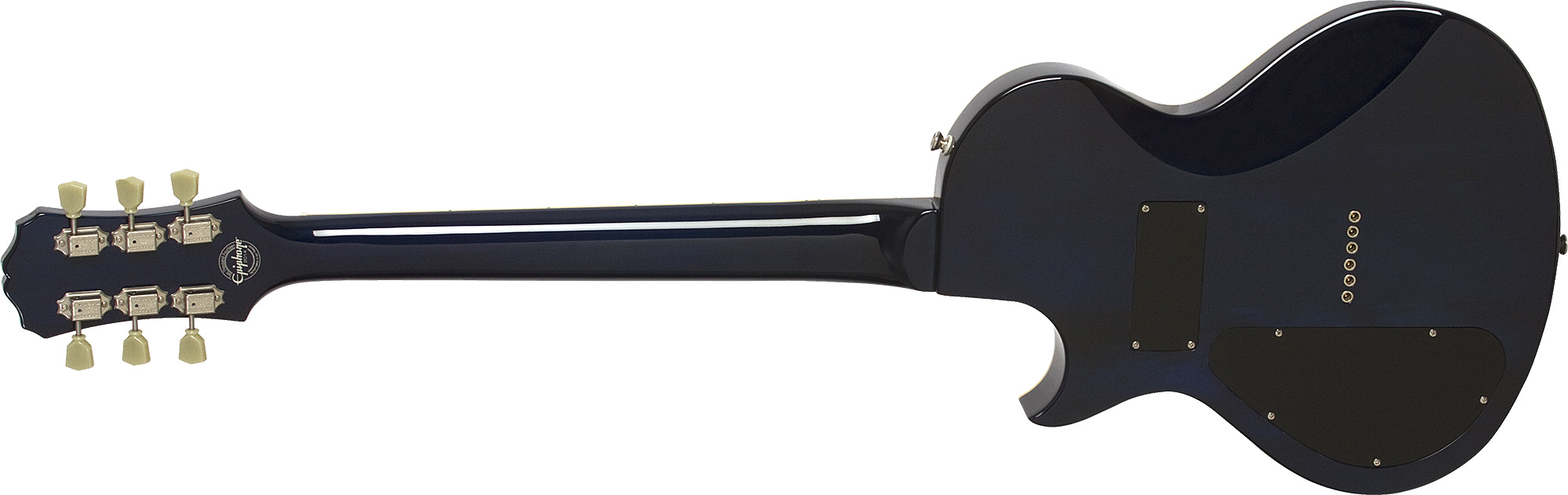 Epiphone Blueshawk Deluxe Ch - Midnight Sapphire - Guitarra eléctrica semi caja - Variation 1