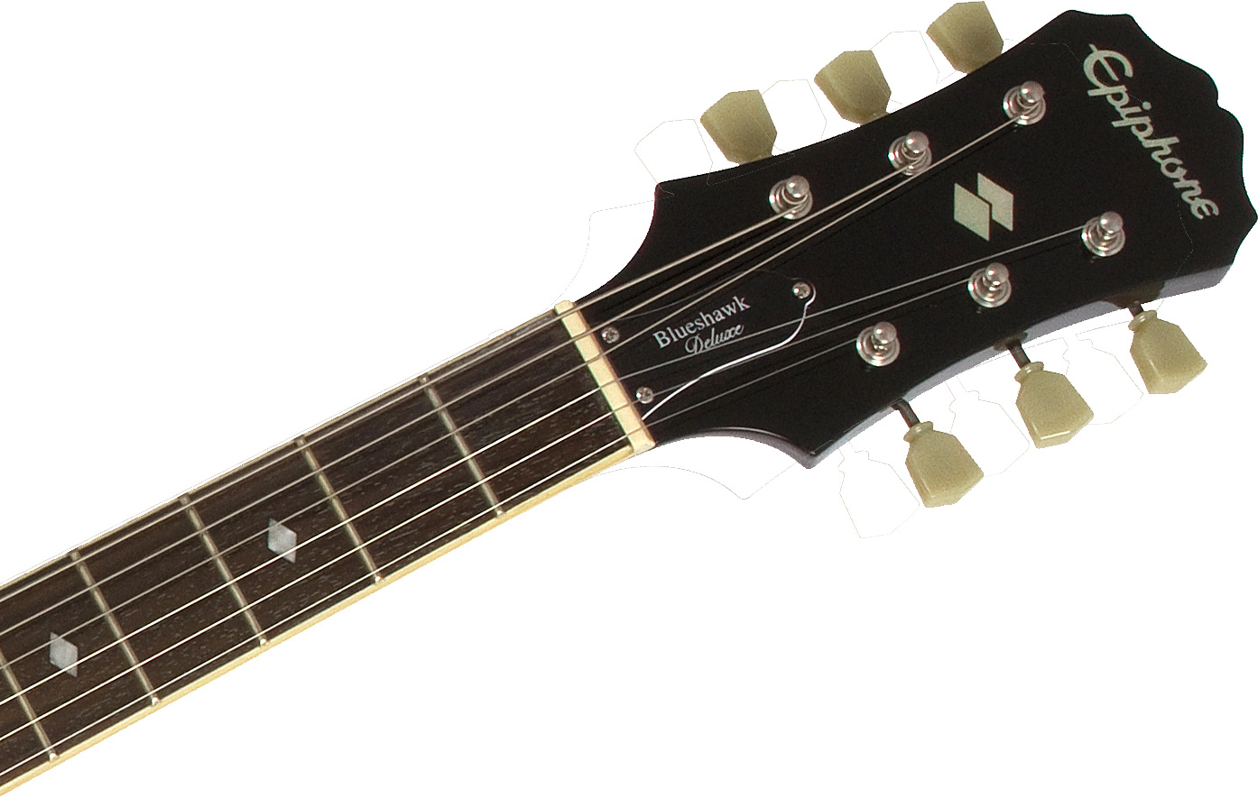 Epiphone Blueshawk Deluxe Ch - Midnight Sapphire - Guitarra eléctrica semi caja - Variation 2