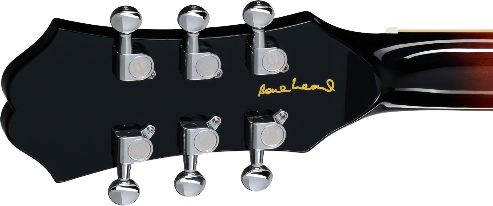 Epiphone Bonehead Riviera Signature 2h Ht Rw - Dark Tobacco Sunburst - Guitarra eléctrica semi caja - Variation 4